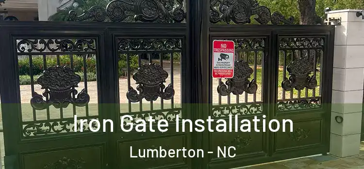 Iron Gate Installation Lumberton - NC