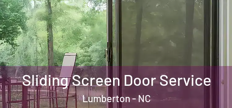 Sliding Screen Door Service Lumberton - NC